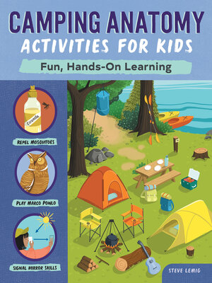 cover image of Camping Anatomy Activities for Kids
